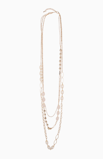 Delicate Stone Necklace Slide 1