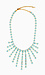 Square Stone Fringe Necklace Thumb 1