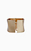 Angled Gold Cuff Bangle Thumb 3