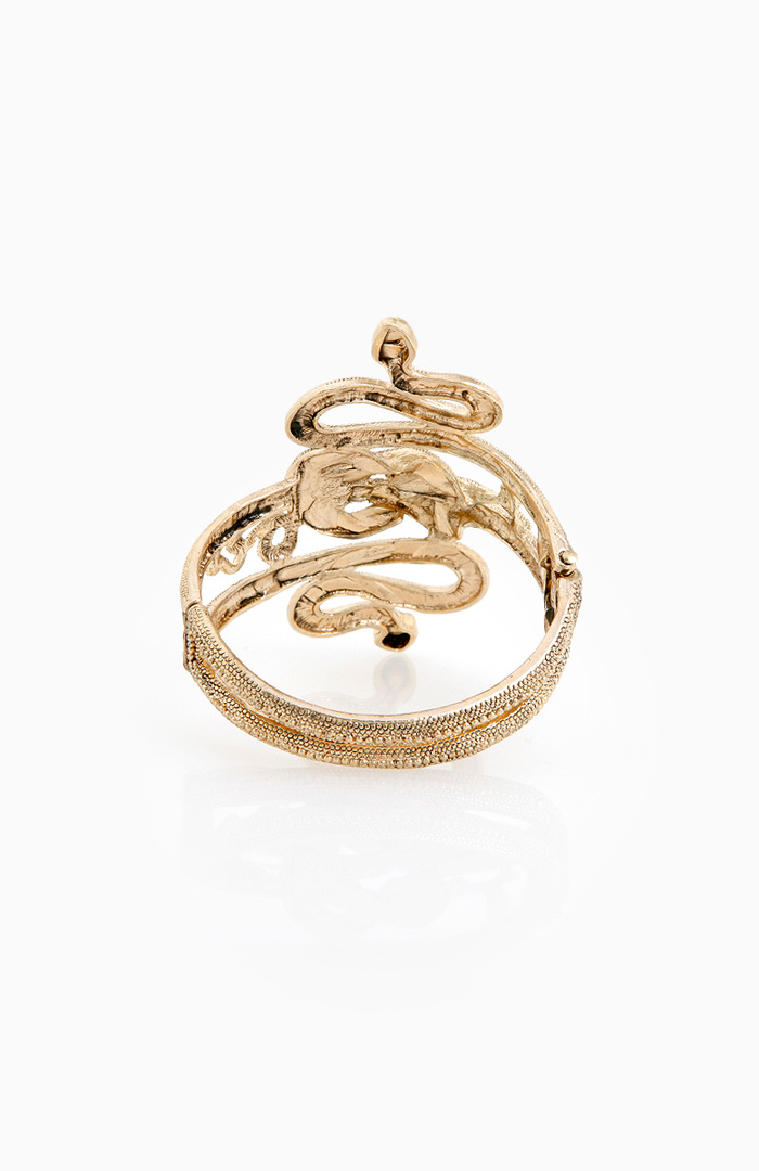 Snake Knot Bracelet in Gold DAILYLOOK