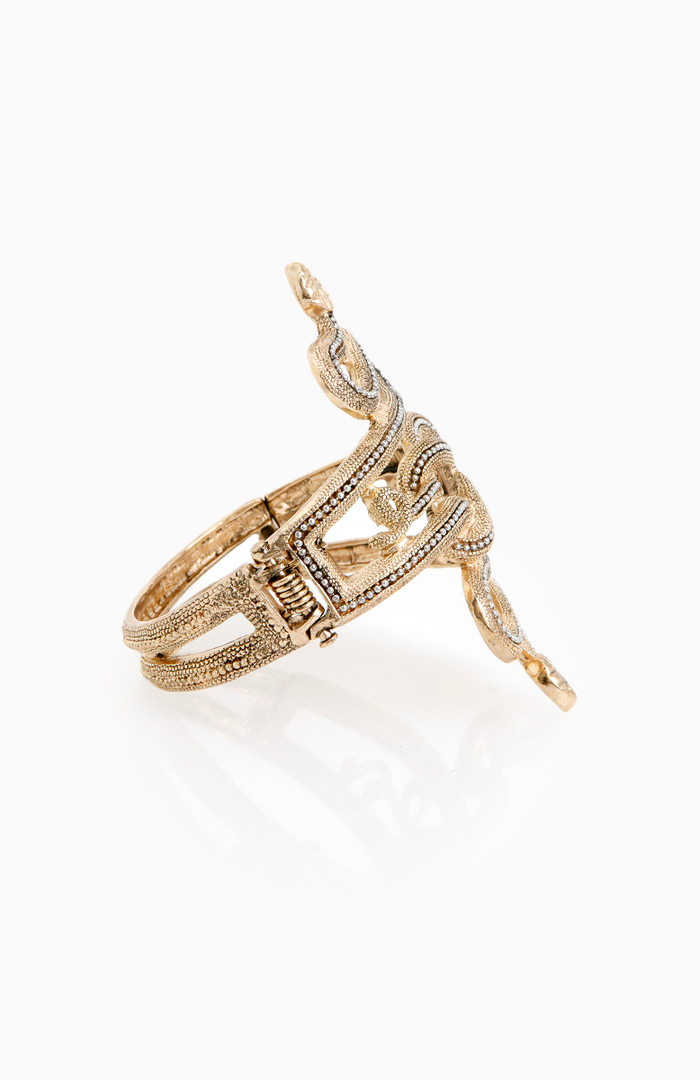 Snake Knot Bracelet in Gold DAILYLOOK