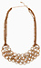 Aged Gold Circles Necklace Thumb 1