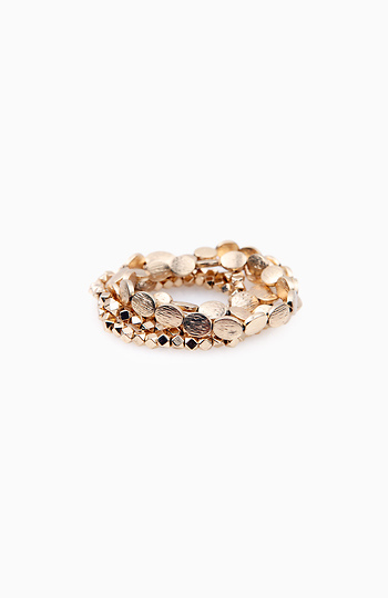 Exotic Gold Bracelet Set Slide 1