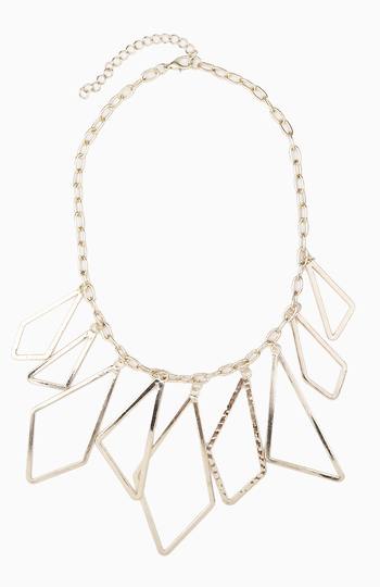 Abstract Diamond Necklace Slide 1