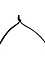 Black Cross Pendant Necklace Thumb 2