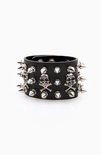 Cross Bone Cuff Slide 1