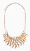 Twisted Ribbon Bib Necklace Thumb 1