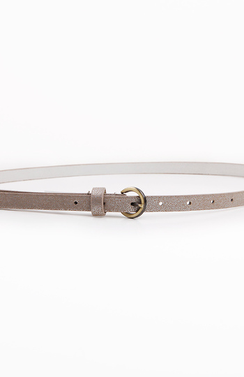Skinny Metallic Belt Slide 1