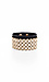 Leather Gold Plate Bracelet Thumb 1