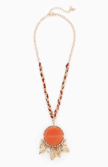Sun Stone Tribal Necklace Slide 1
