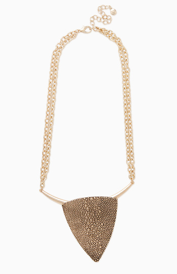 Shield Statement Necklace Slide 1
