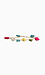 Colorful Skull & Cross Charm Bracelet Thumb 1