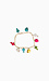 Colorful Skull & Cross Charm Bracelet Thumb 2