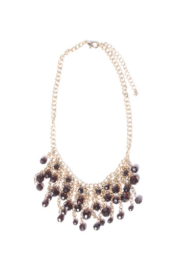 Bead Bedecked Bib Necklace Slide 1