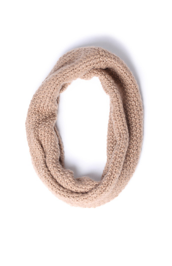 Chunky Knit Infinity Scarf Slide 1