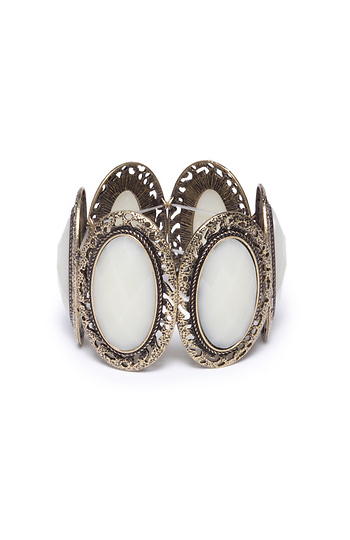 Baroque Chalcedony Bracelet Slide 1