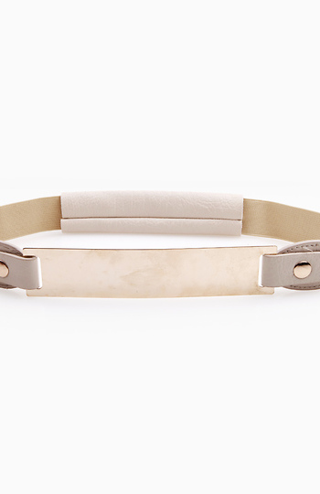 Gold Bar Stretch Belt Slide 1