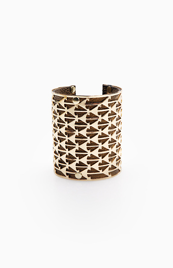 Arrow Cut Out Cuff Slide 1