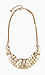 Hammered Tribal Cord Necklace Thumb 1