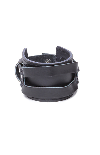 Bailey Leather Cuff Slide 1