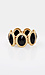 Black Stone Stretch Bracelet Thumb 1