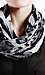 3-Layered Wrinkled Animal Print Scarf Thumb 3