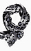 3-Layered Wrinkled Animal Print Scarf Thumb 1
