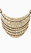 Gold Armor Collar Necklace Thumb 3