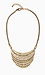 Gold Armor Collar Necklace Thumb 1