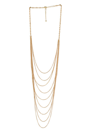 Gold Chain Necklace Slide 1