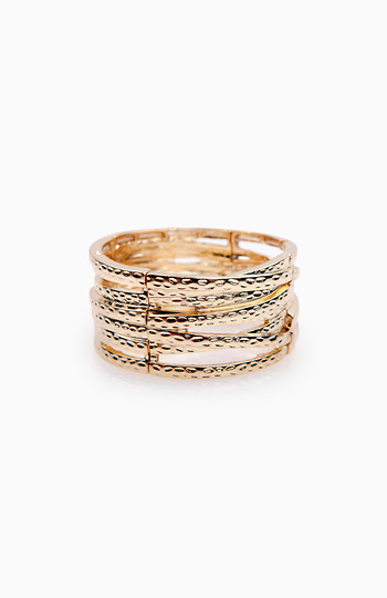 Stacked Rain Stick Cuff Slide 1