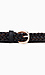 Black Braided Stretch Belt Thumb 2