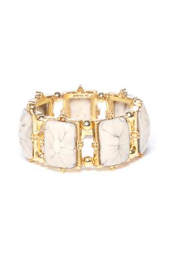 Oasis Stone Stretch Bracelet Slide 1