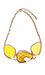 Faceted Yellow Stone Necklace Thumb 1