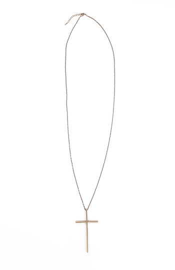 Cross Pendant Chain Necklace Slide 1