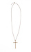 Cross Pendant Chain Necklace Thumb 1