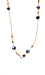 Gold Wrap Necklace with Blue Gems Thumb 2
