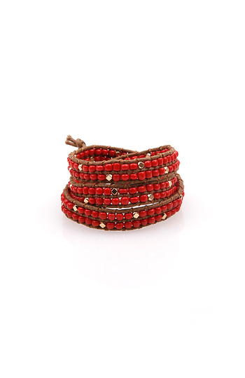 Beaded Wrap Bracelet Slide 1