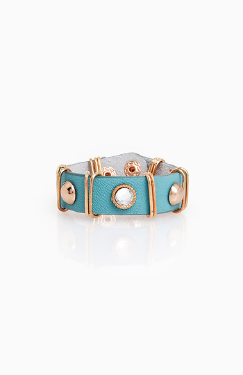 Bejeweled Strap Cuff Slide 1
