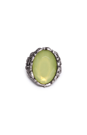 Art Deco Oval Ring Slide 1