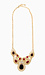 Bollywood Teardrop Stone Necklace Thumb 1