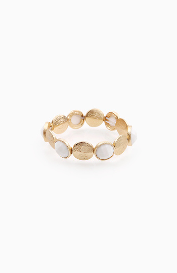 Pounded Coin Bracelet Slide 1