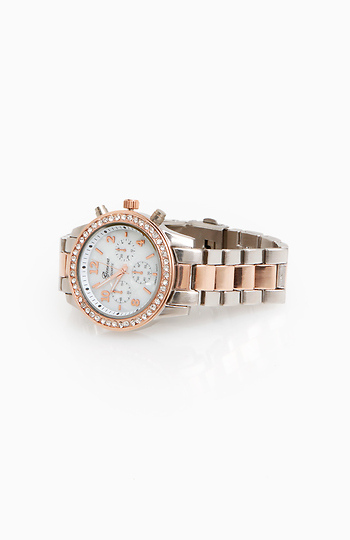 Mixed Metal Watch Slide 1