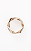 Wide Gold Elastic Bangle Thumb 2