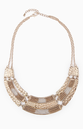 Mixed Media Tribal Necklace Slide 1