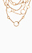 Loop and Chain Link Necklace Thumb 3
