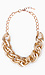 Multi-Metal Chain Link Necklace Thumb 1