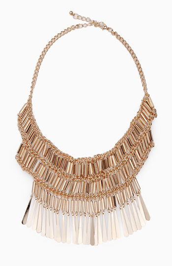Tassel Bib Necklace Slide 1