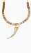 Stacked Disk Horn Necklace Thumb 3