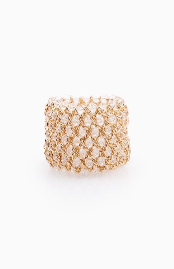 Clear Cluster Bracelet Slide 1